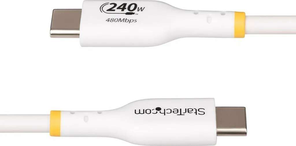 Rallonge USB 2.0 Startech Blanche de 2 Mètres pour Périphériques Mini USB