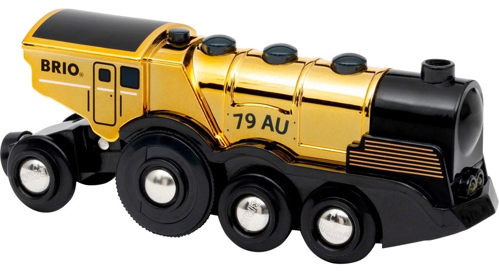 Goldene Batterielok mit Licht und Sound BRIO 63363000 Produktbild 
