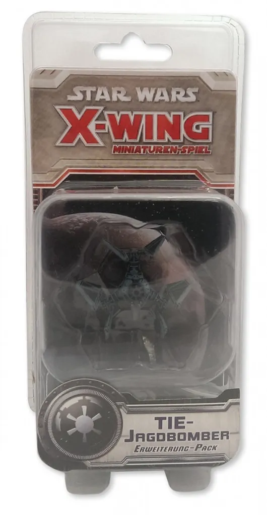 Chasseur-Bombardier TIE Miniature Star Wars X-Wing Haute Qualité