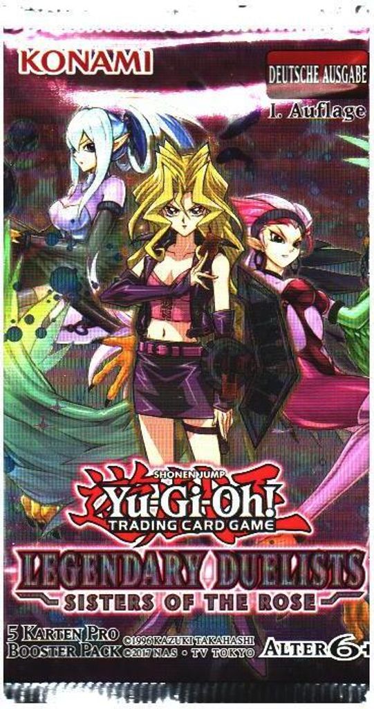 Yu-Gi-Oh! Legendary Duelists: Sisters of the Rose Booster Produktbild 