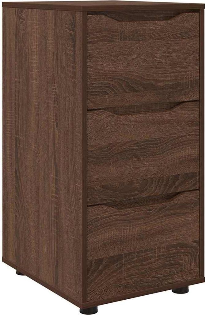 vidaXL Aufbewahrungsschrank Braun Eichen-Optik 40 x 48 x 81 cm