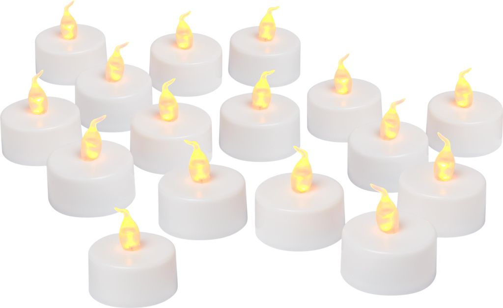 VBS XXL LED Teelichte, 16 Stk.