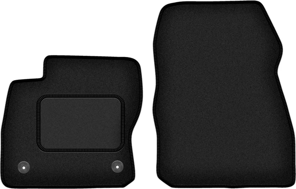 Tappetini Ford Focus MK3 USA 2010-2019 Velour Neri | Set 2 Pezzi Anteriori