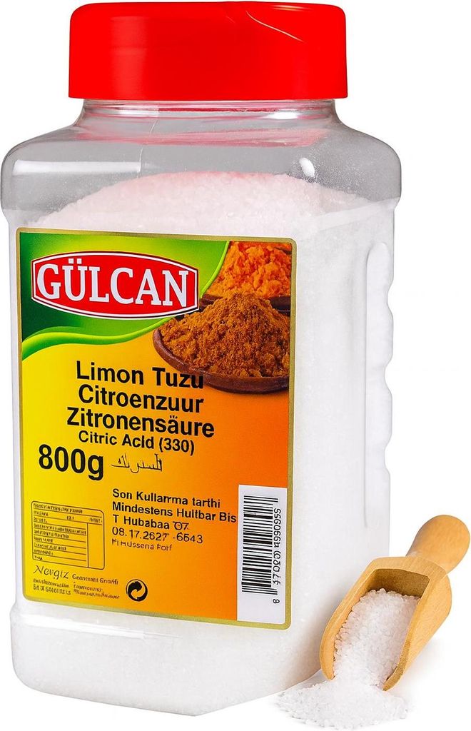 Gülcan XL Gebinde Zitronensalz - Limon tuzu - Citronensäure Produktbild 