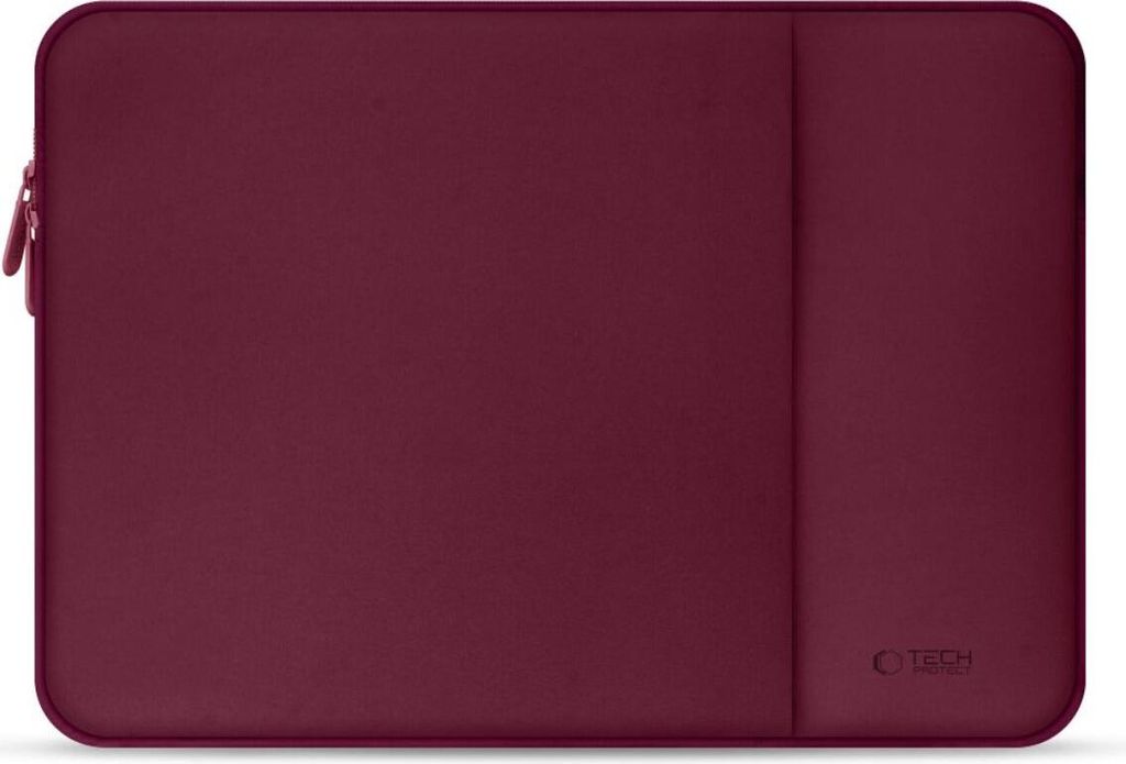 Tech-Protect 13" Neopren-Laptophülle – Burgunderrot Produktbild 