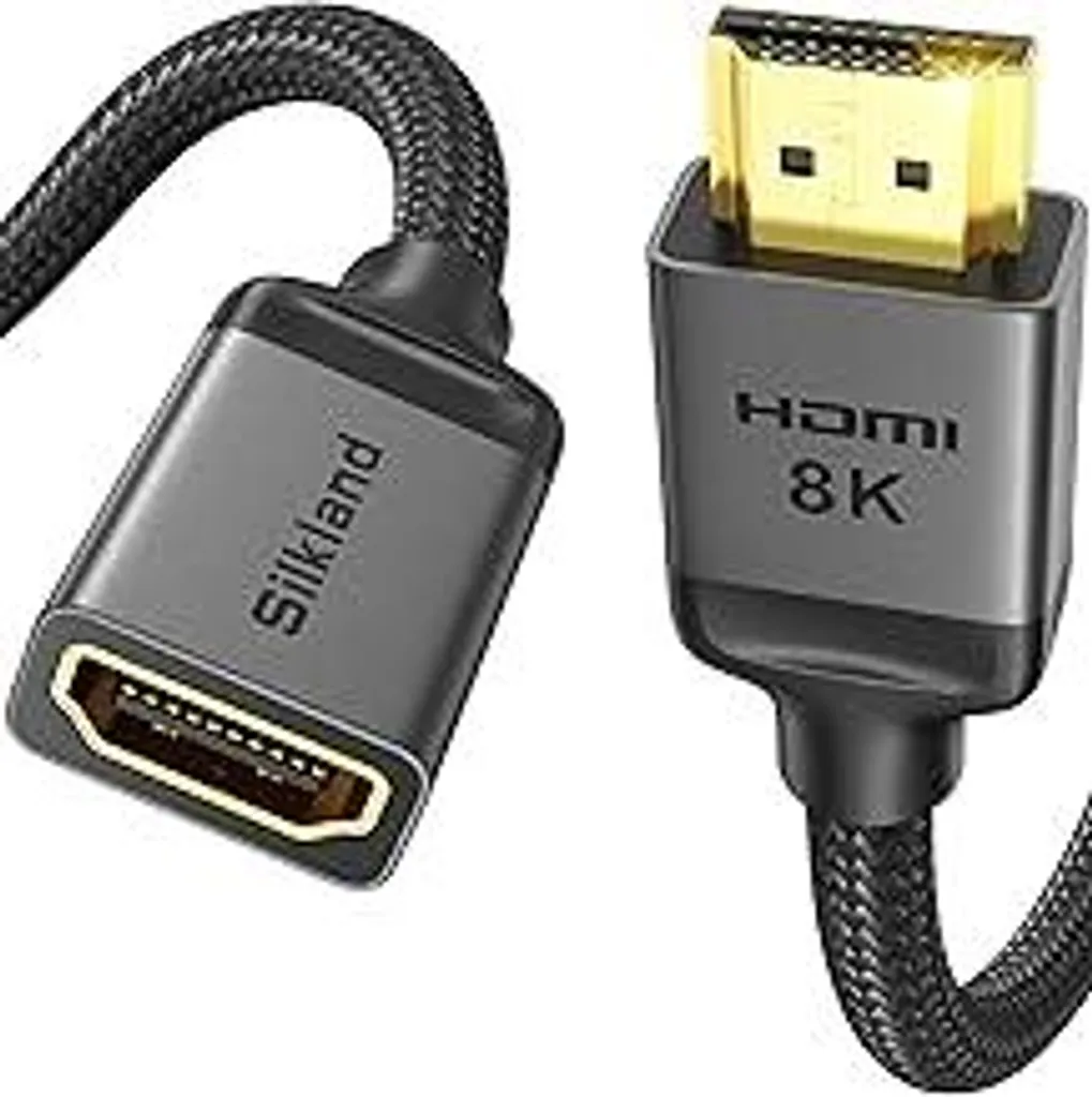 Silkland Extender HDMI 2.1 1m | 10K 8K 60Hz 4K 120Hz 48Gbps eARC