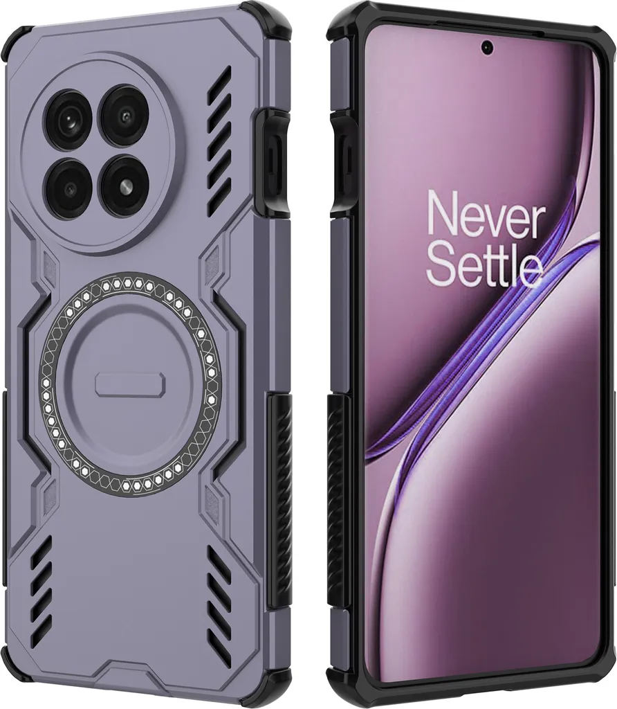 Custodia Magnetica OnePlus Ace 5: Bumper Ibrido PC+TPU Dissipazione Calore