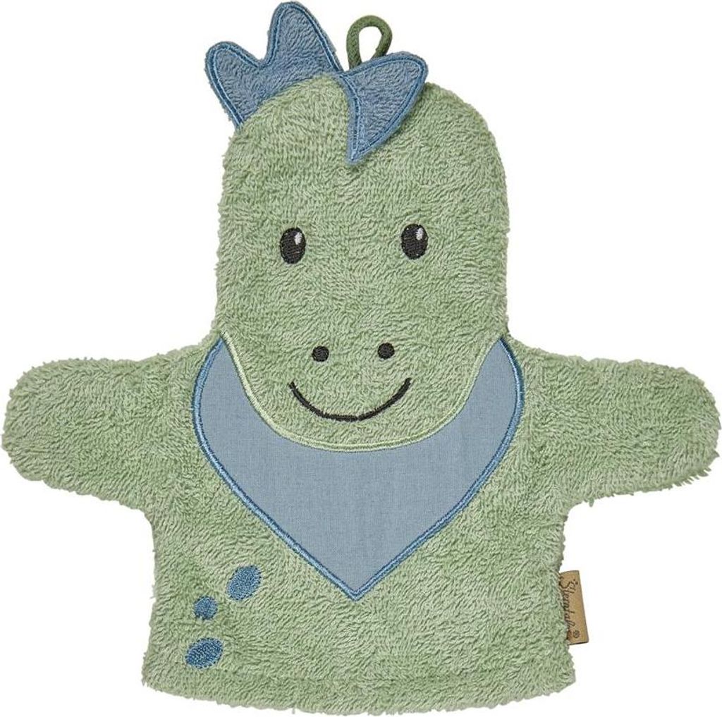 Sterntaler 7222423, Baumwolle, Abbildung, Blau, Grün, Waschlappen, 1 Stück(e)