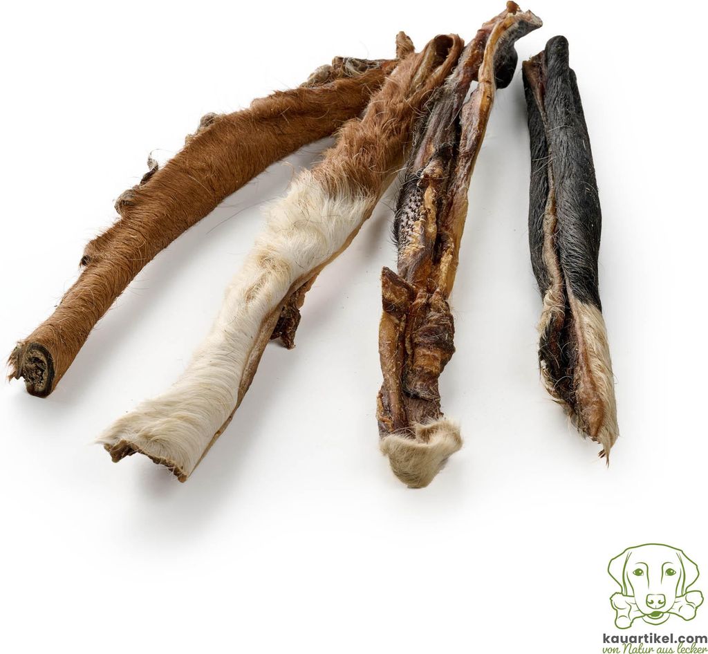 Rinder-Fellstreifen, lang 250g