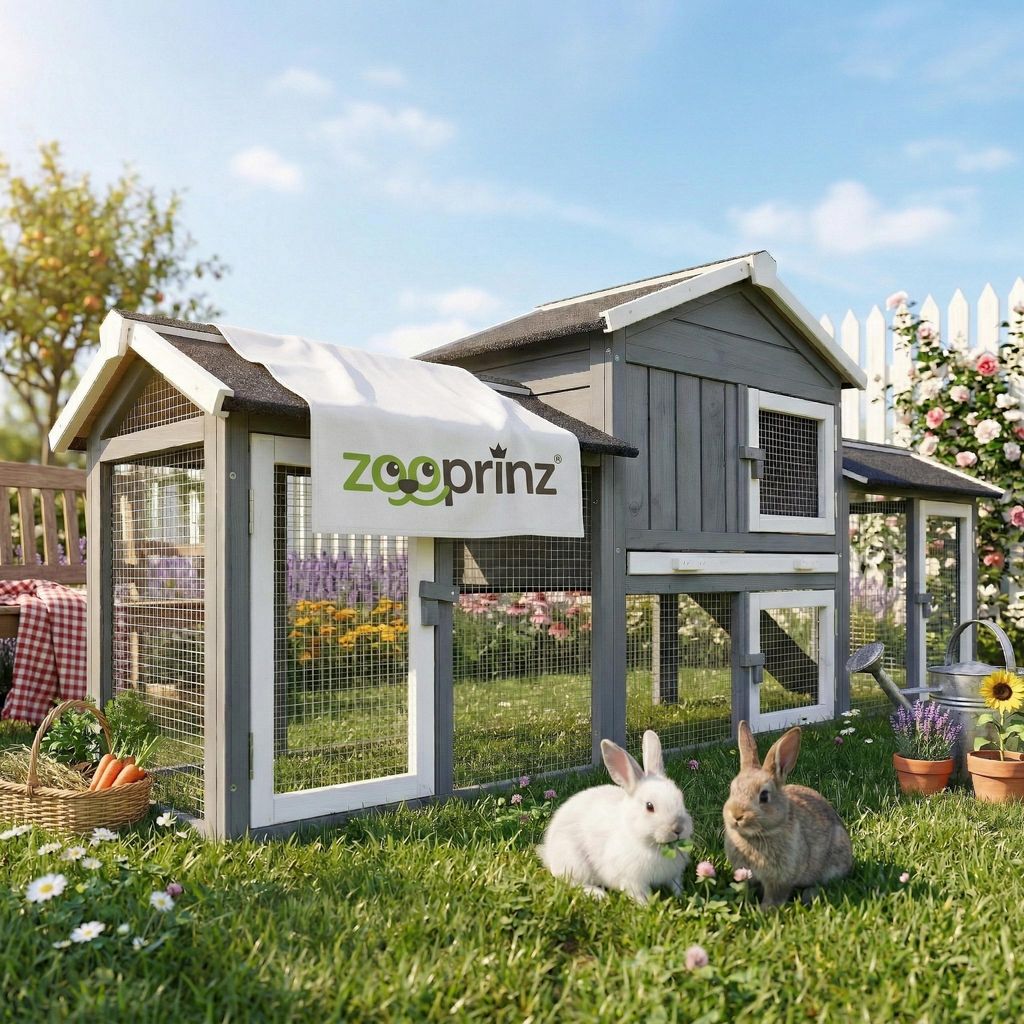 zooprinz Hasenstall Don Camillo | XXL mit Doppelauslauf | Produktbild 