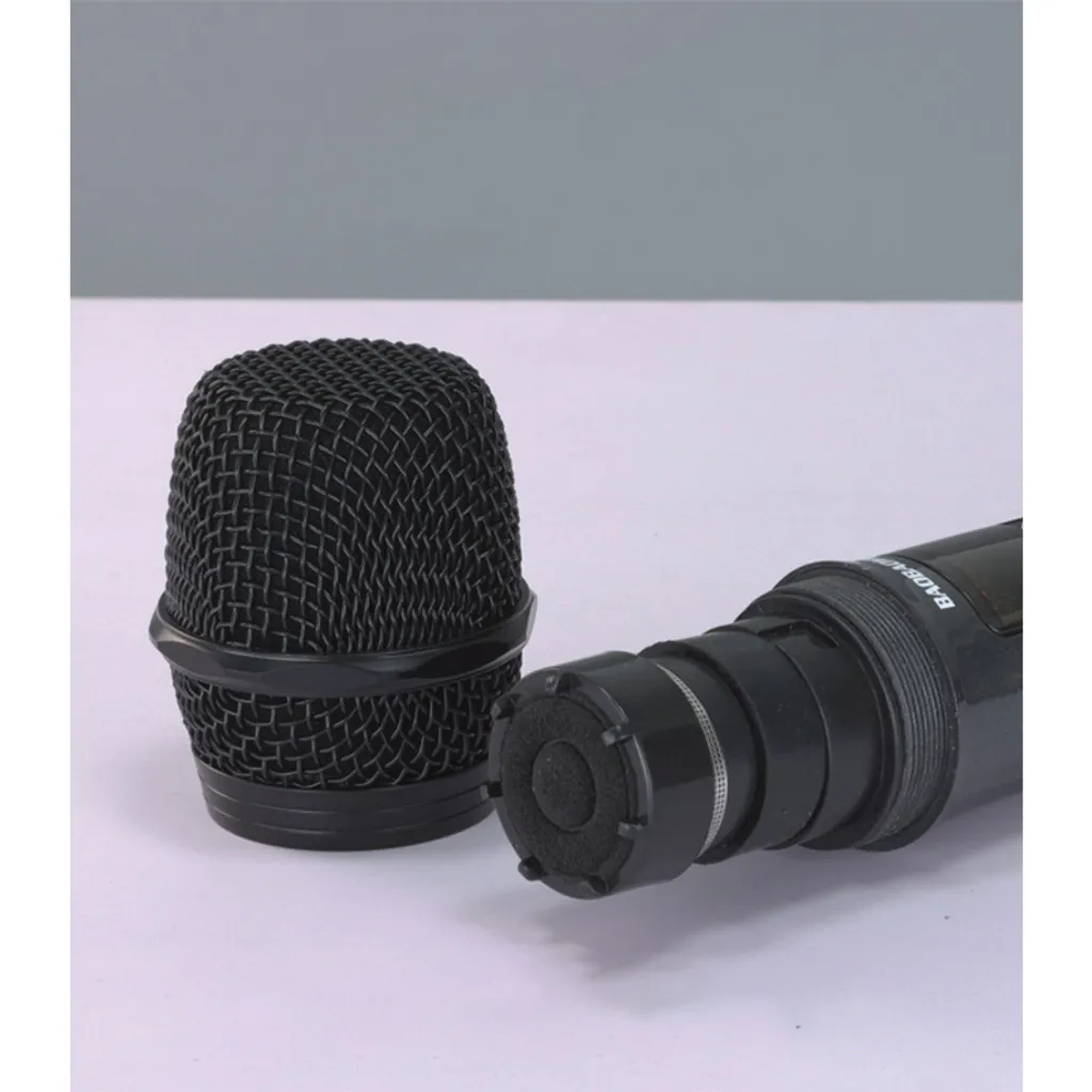 Microphone INF noir anti-interférence pour conférence et karaoké pro - 3