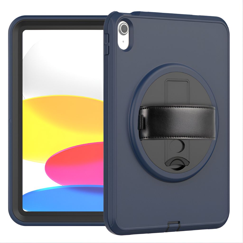 Robuste Tasche für iPad 10.2 2019/2020/2021 Stoßfest Marineblau