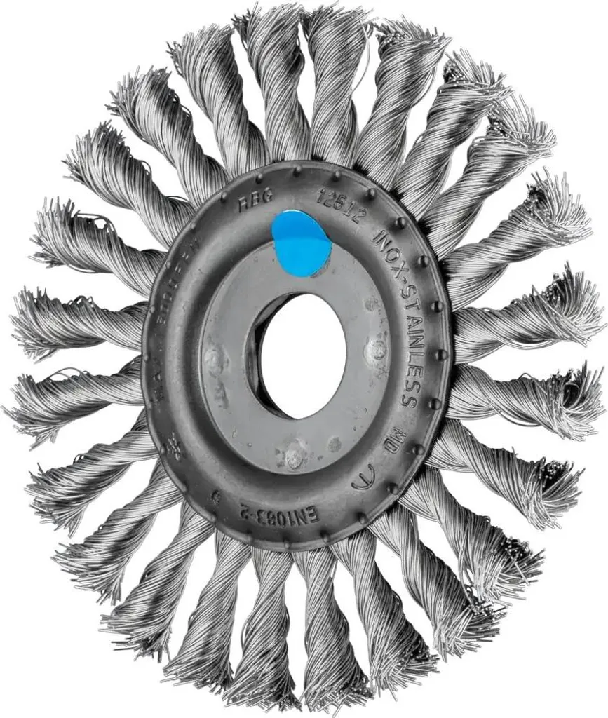 PFERD TOOLS Filo d'acciaio inossidabile RBG annodato a spazzola rotonda