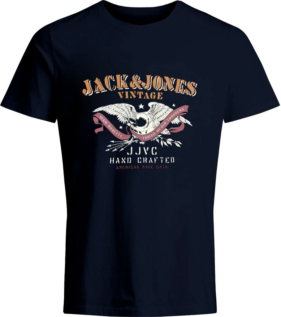 JACK & JONES Herren T-Shirt Crew Neck