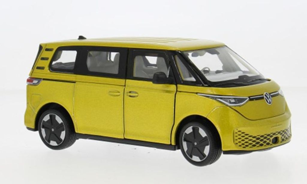 Welly WEL24119MET.YELLOW - 1/24 / VW ID.BUZZ, gelb - Neu