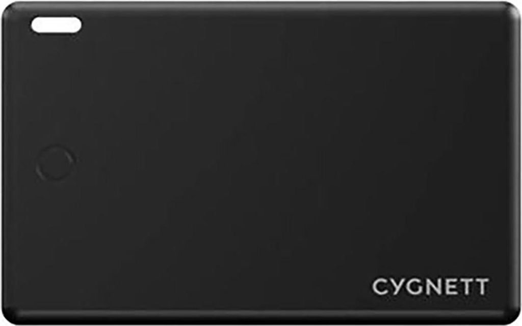 CYGNETT, Objekt Tracker TravelTag Voyager Bluetooth Slim Apple Find My, Schwarz