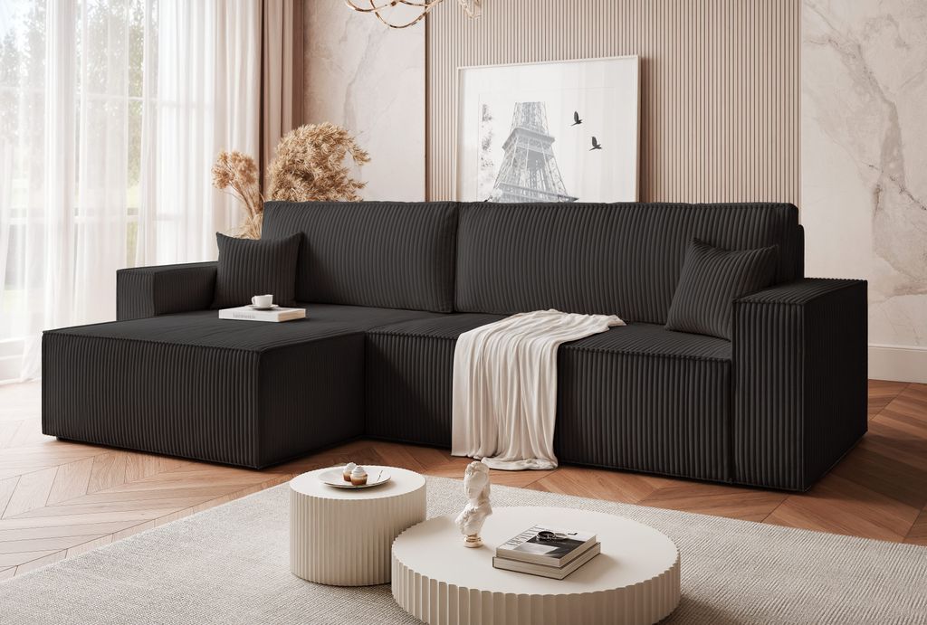 IDOHOME- Universelles Polsterecksofa PARIS XL mit Produktbild 