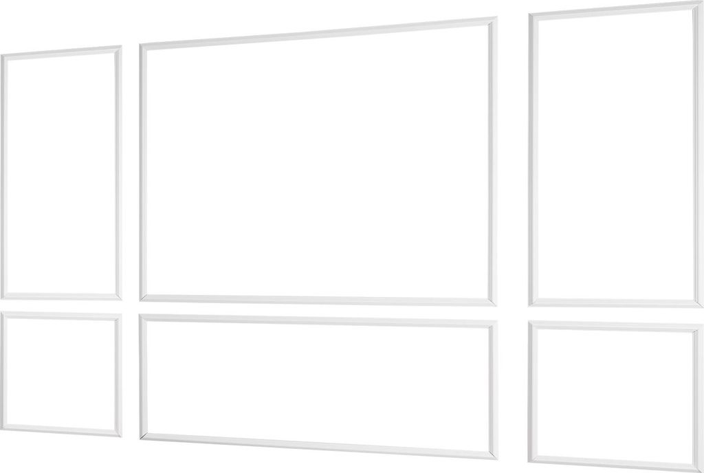 SucceBuy Wandform-Set, 3-teilig, 57,91/121,92/143 cm Produktbild 