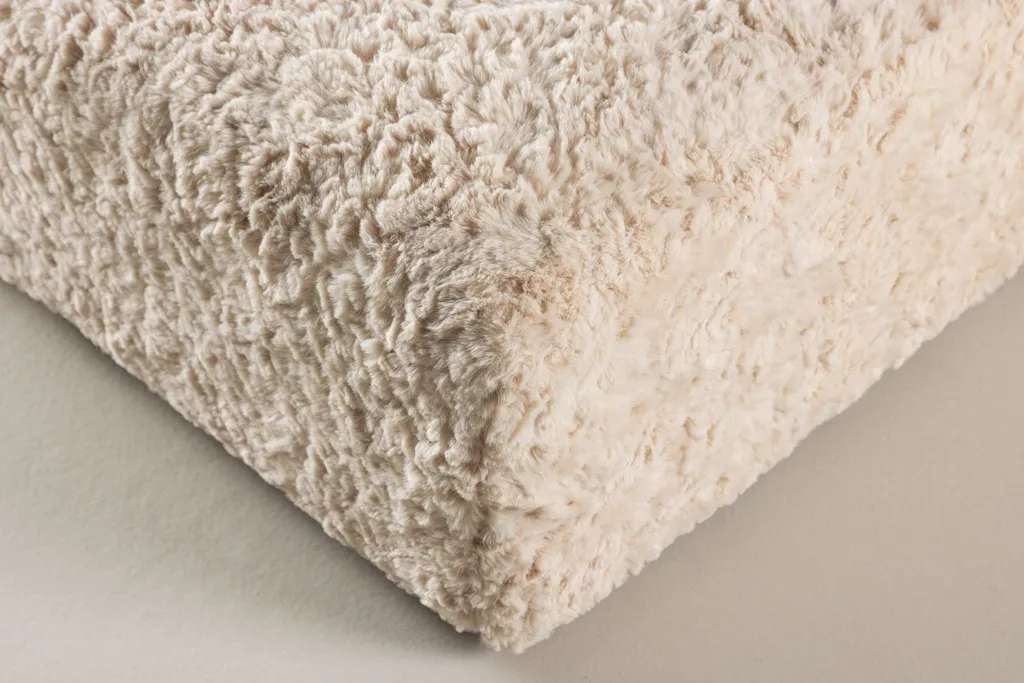 Vind Tabouret de jardin Frankie Beige - Siège d'appoint extérieur chic