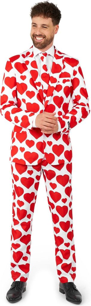 Suitmeister-Anzug Herz an Herz Slim Fit