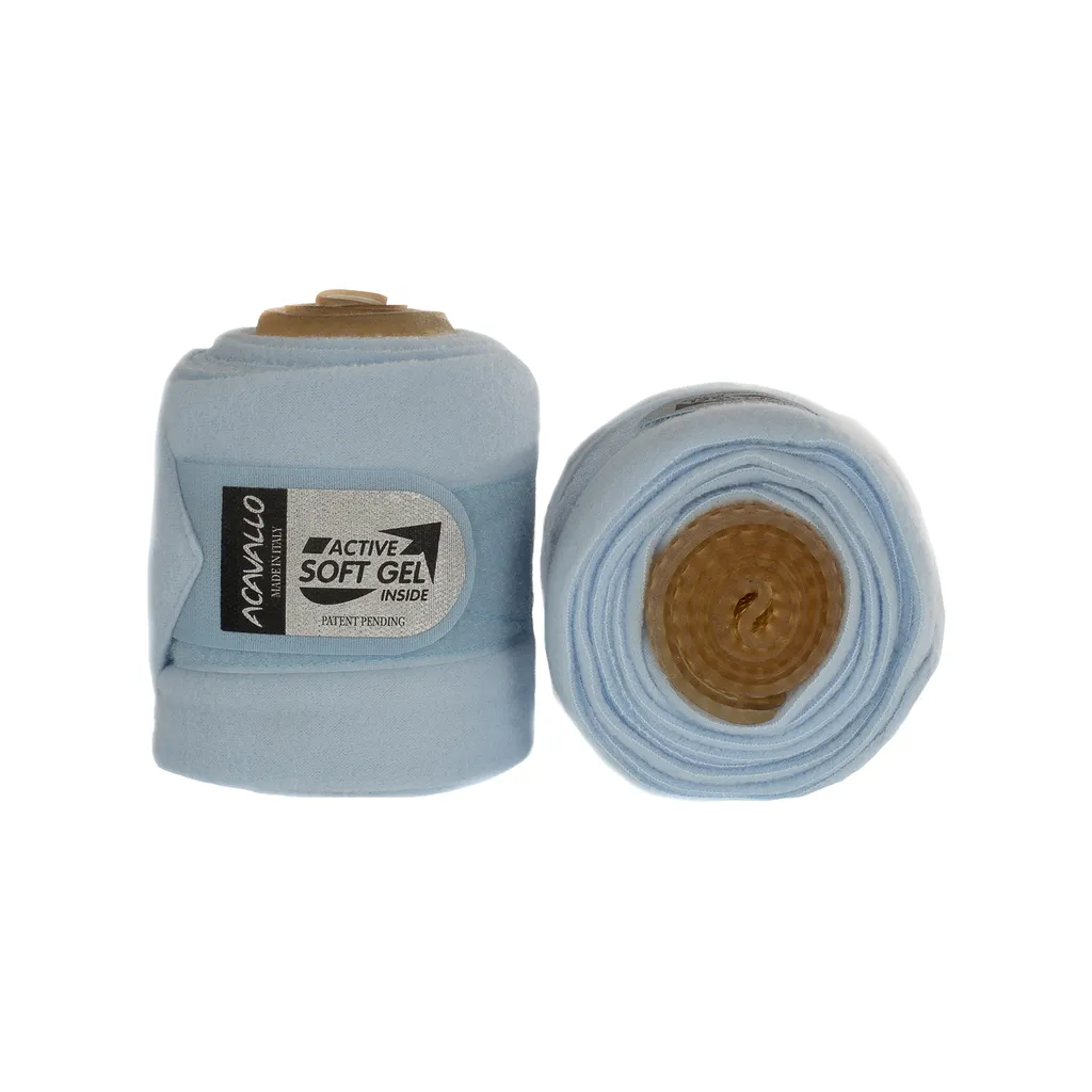 Bandages de protection Acavallo Gel Fleece pour travail et récupération