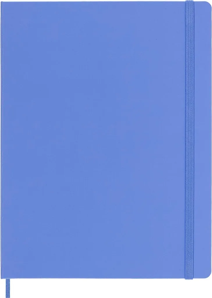 Moleskine Classic XL Blu Ortensia Righe - Taccuino per Università