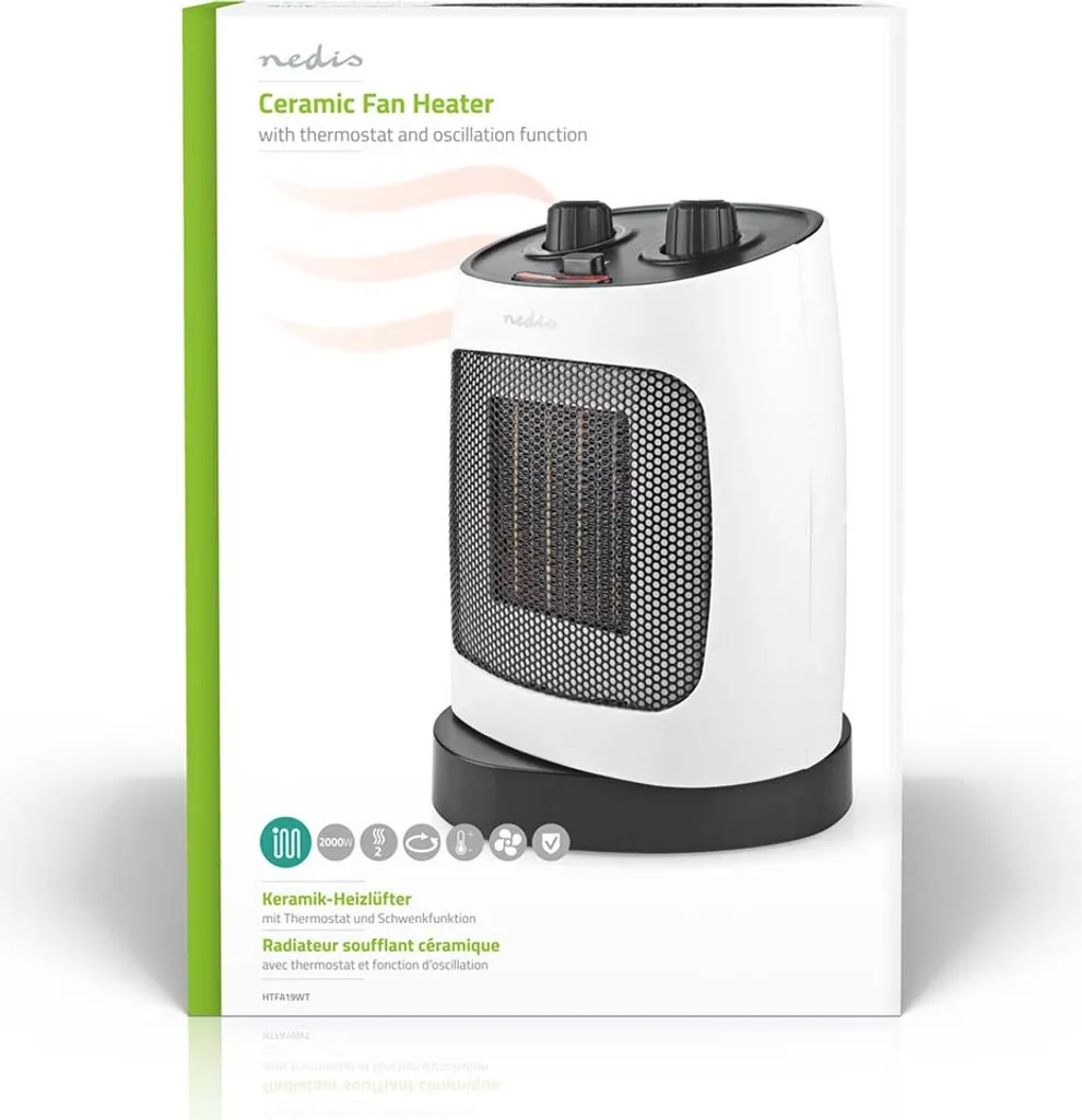 Recensione HTFA19WT: Stufetta Ceramica 2000W con Termostato Preciso - 12