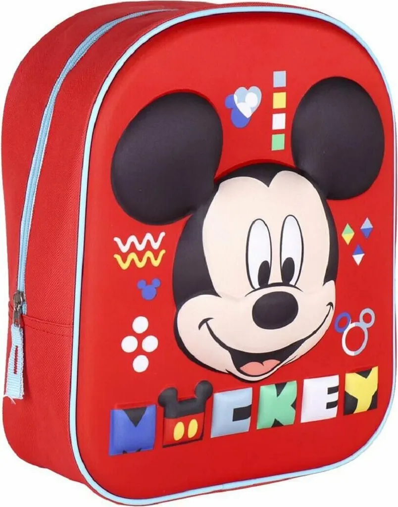 Zaino 3D Topolino Disney: Zainetto Tempo Libero e Viaggi per Bambini