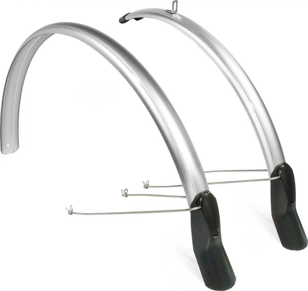 Kotflügelset Scatto 28 x 51 mm - Rauchtitanium