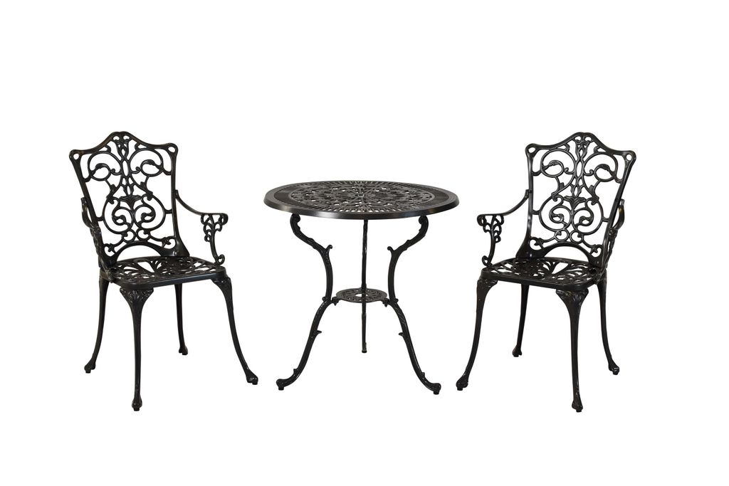 Merxx Gartenmöbelset Lugano graphit 3tlg., 2 Sessel, 1 Produktbild 