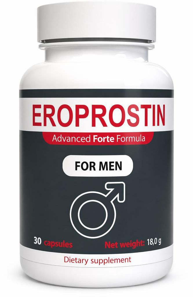 Eroprostin – Unterstützung der männlichen Vitalität & Leistungsfähigkeit – 30 Kapseln