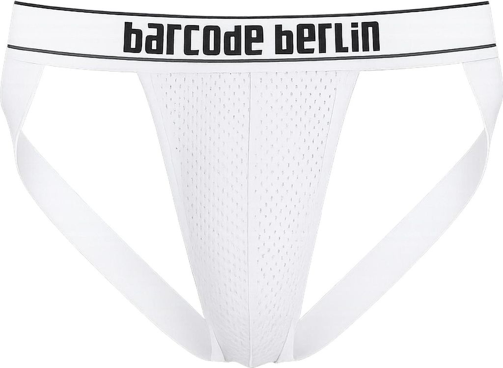 Barcode Berlin Sport Jockstrap Sivko White - Größe L