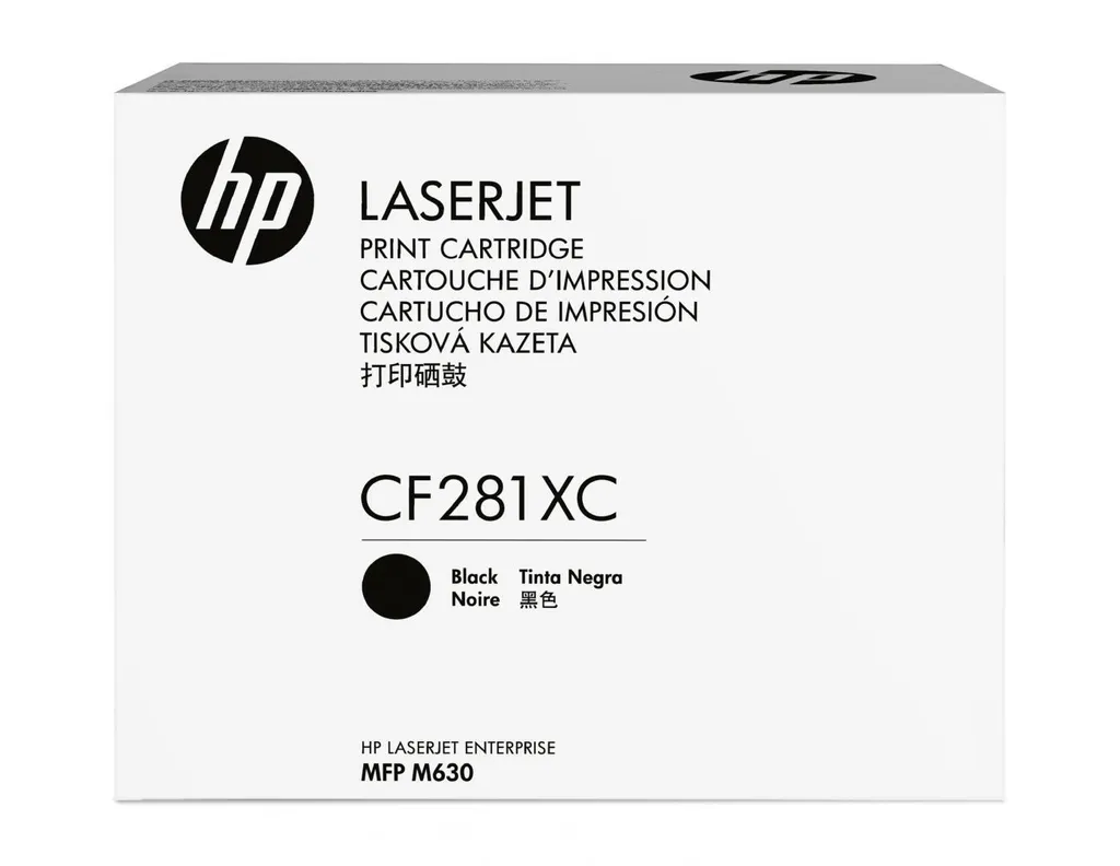 Cartouche Toner HP 81X Noir Haute Capacité CF281X pour LaserJet Enterprise