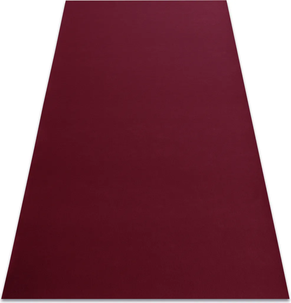 Tapis caoutchouté RUMBA 1375 rouge cerise 200x500 cm antidérapant