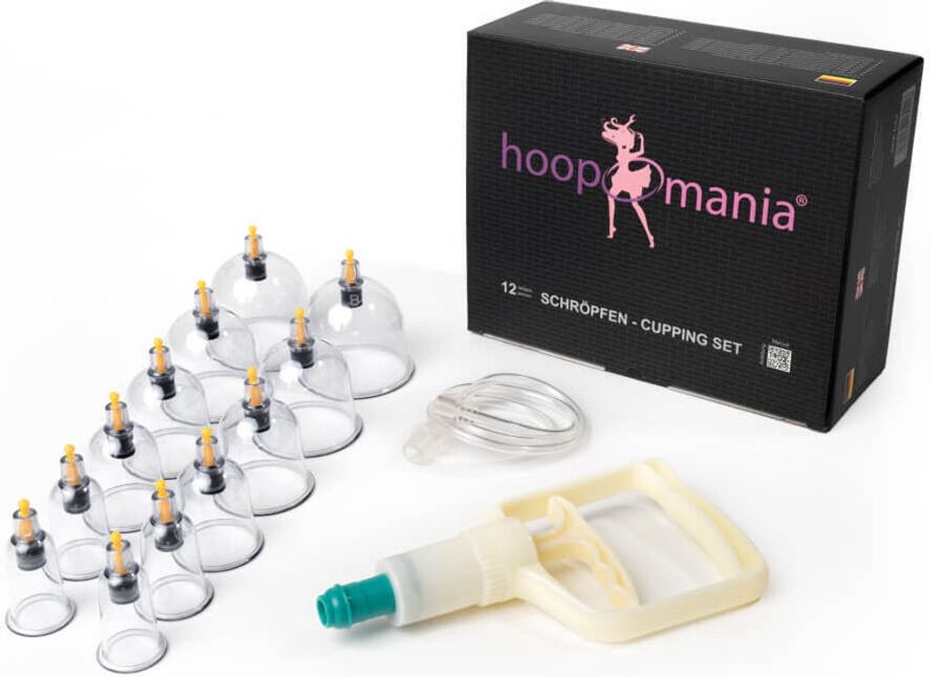 Sada na baňkování Hoopomania 12 kusů se skleničkami na Obrázek produktu 