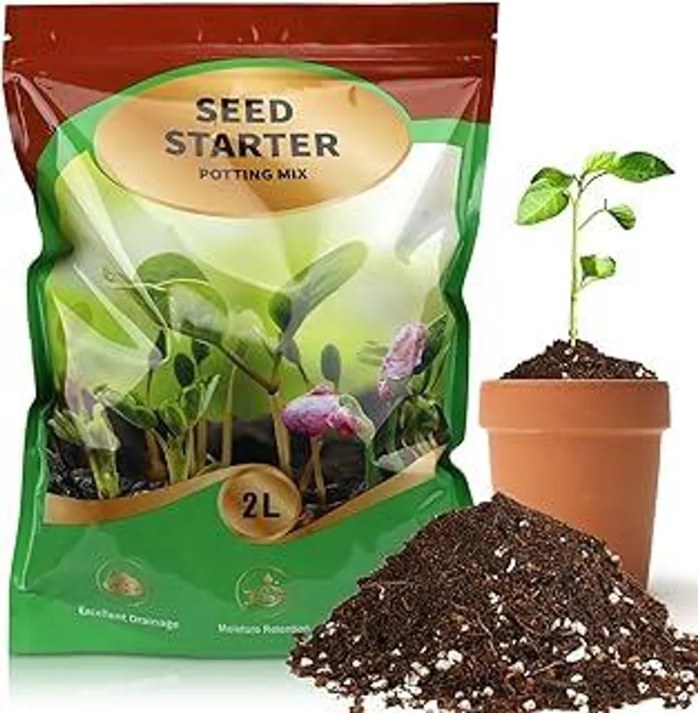 Terriccio per Semina e Crescita 2L - Miscela Argillosa Drenante Bio