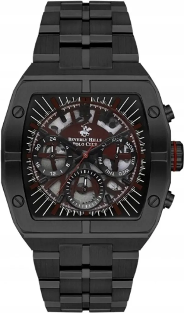 Montre homme Beverly Hills BP3546X.680 rouge : élégance et style chic