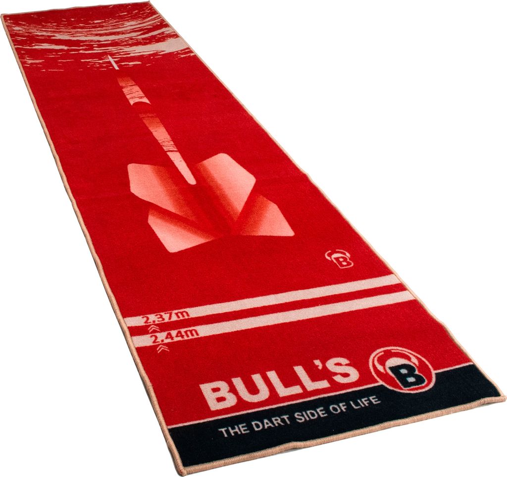 BULL'S Carpet-Mat "180" red -- 1 Stck