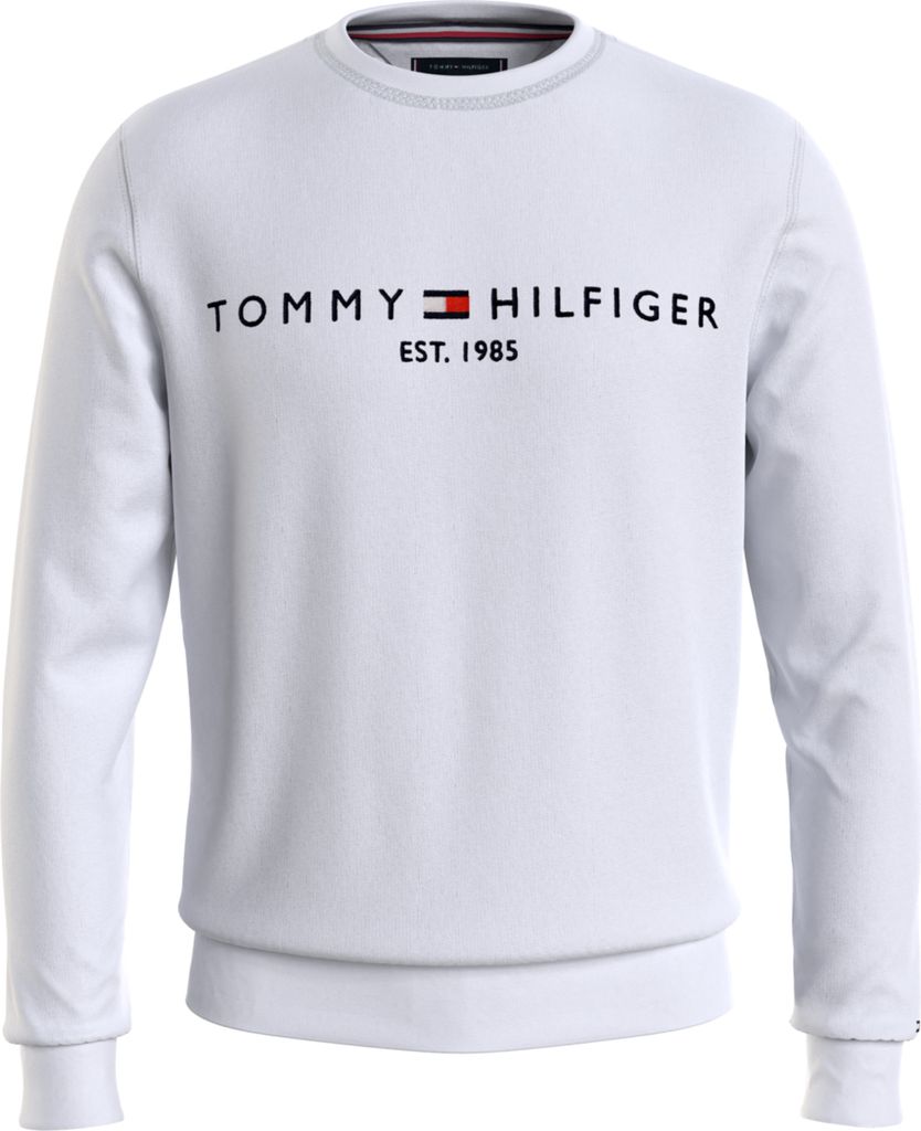 Tommy Hilfiger Logo Sweater  Weiss - Große L Produktbild 