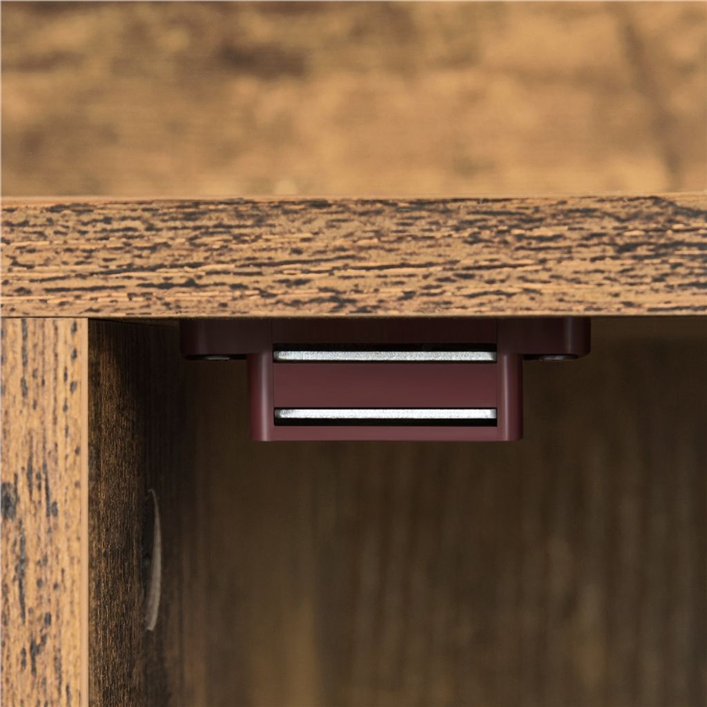 Yaheetech Badezimmerschrank Badschrank Kommode mit 3 Produktbild 6