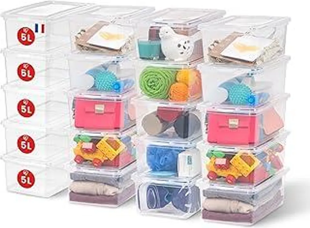 Custodia Trasparente Iris Ohyama CNL-5 5L - Proteggi la tua Collezione