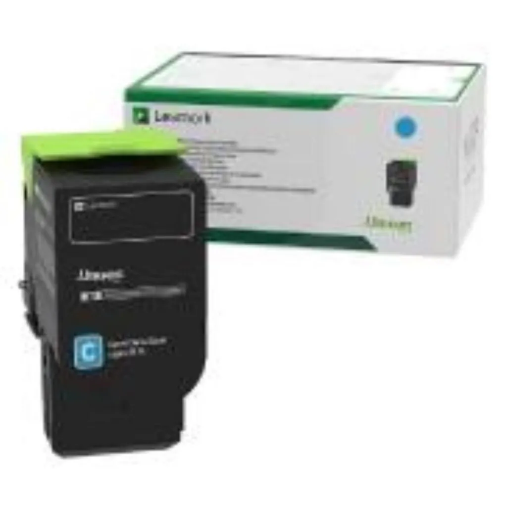 Toner Lexmark 78C20C0 Ciano Originale - Kit Rigenerazione Professionale