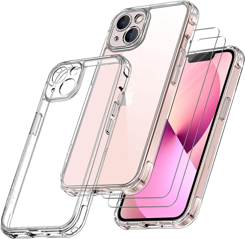 2x Schutzglas iPhone 12 Mini Panzerfolie Kamera Glas Hülle Case