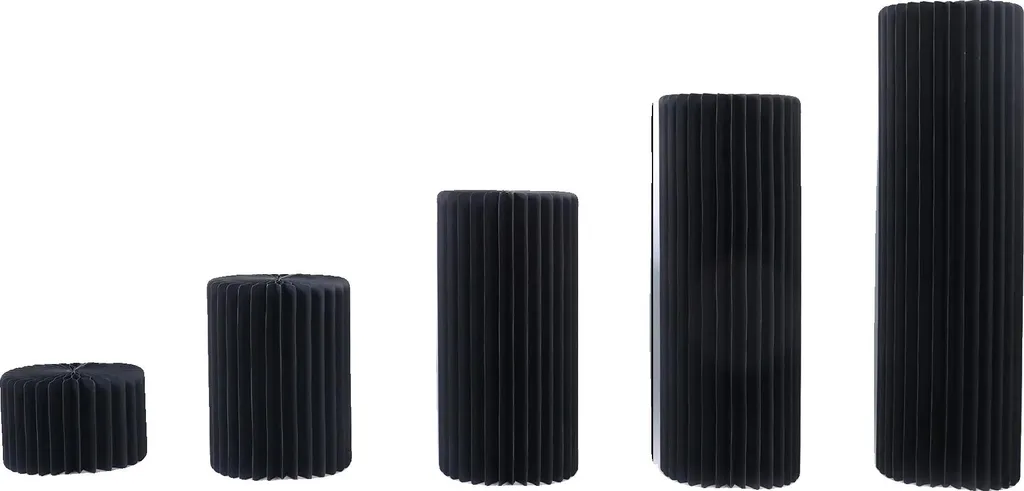 Supports buffet PVC noir, design robuste et élégant pour réception