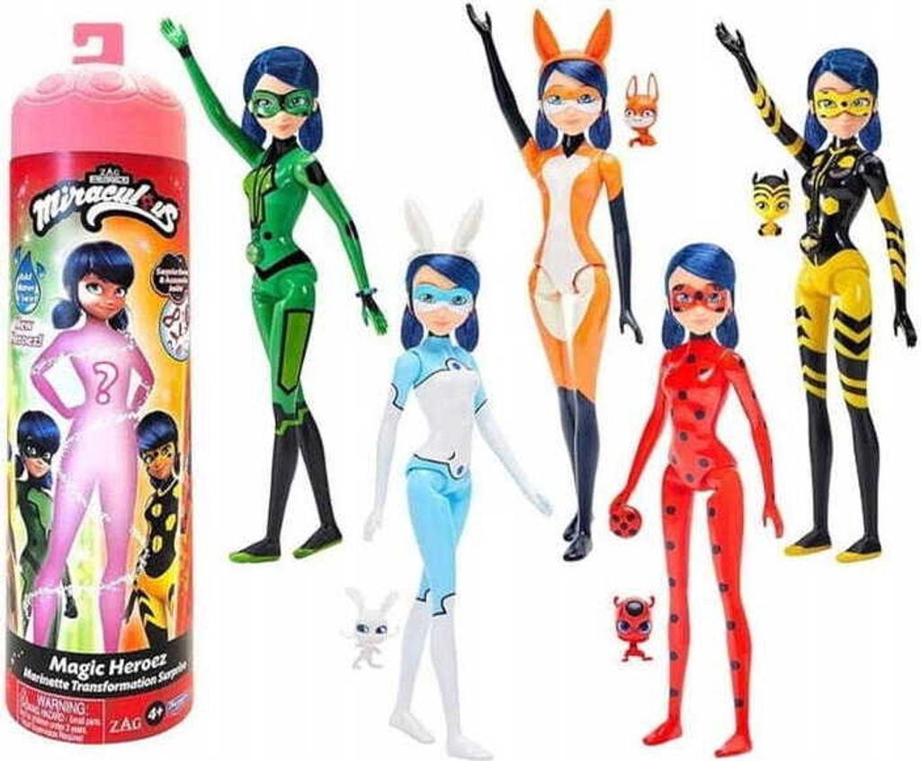 Miraculous Überraschung Transformation Puppe Marinette Produktbild 