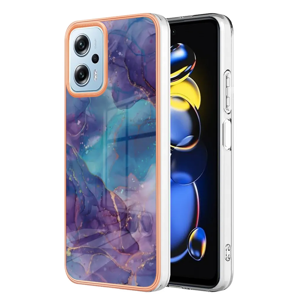 Cover Industriale Poco X4 GT 5G - Silicone TPU Viola Antiurto Certificato