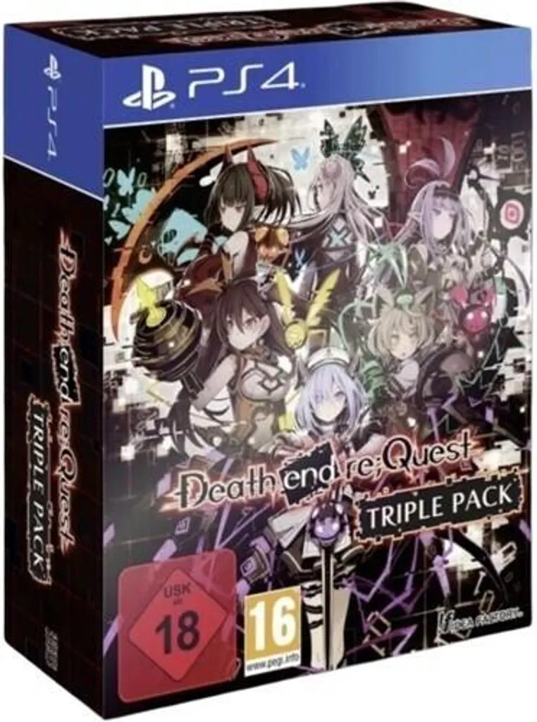 Death end re Quest Triple Pack PS4 Jeu de Rôle RPG Japonais Complet