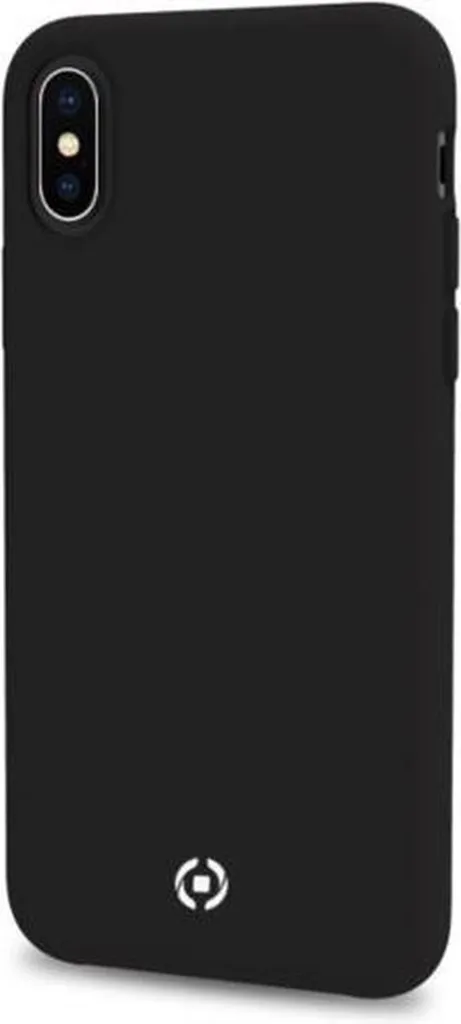 Cover Celly FEELING999BK Silicone Nero iPhone XS Max 6.5" Anti-Urto