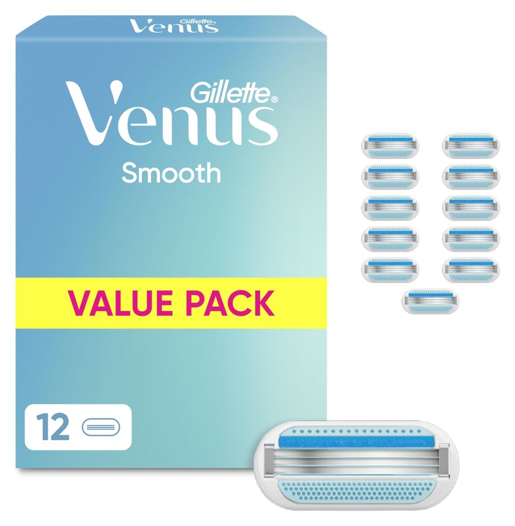 Gillette Venus Smooth System Lame 12s Immagine del prodotto 