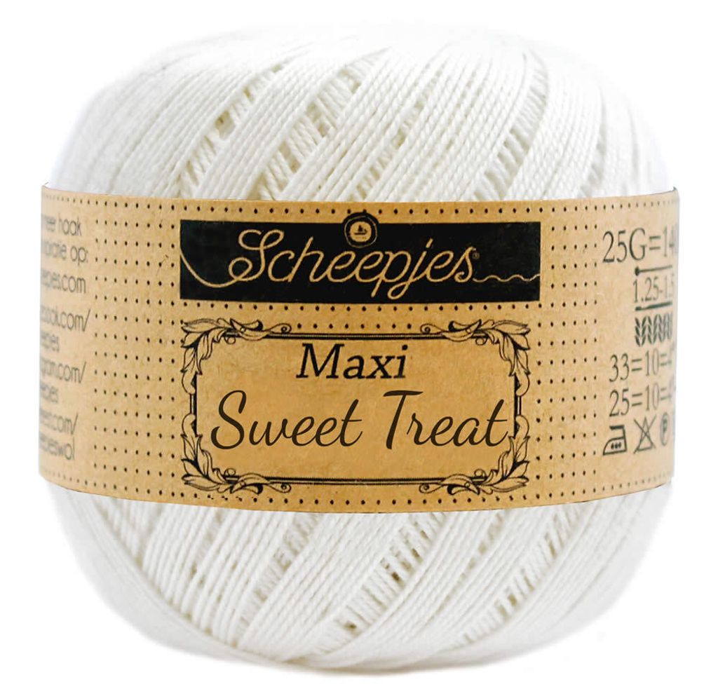 Scheepjes Maxi Sweet Treat 25g (105) Bridal White